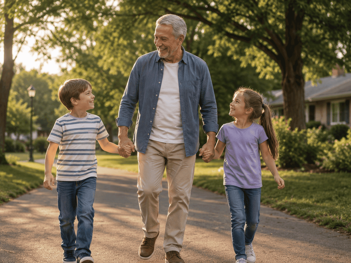 Active family life after joint pain relief