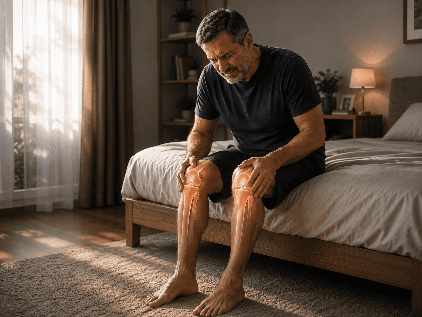 Morning joint pain making it hard to get out of bed