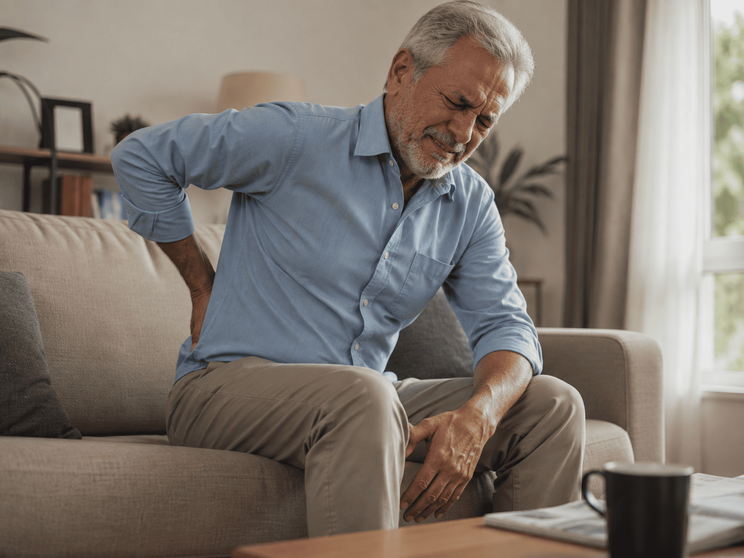 Sudden nerve pain shooting down the leg